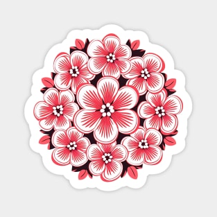 Sakura Mandala Sticker